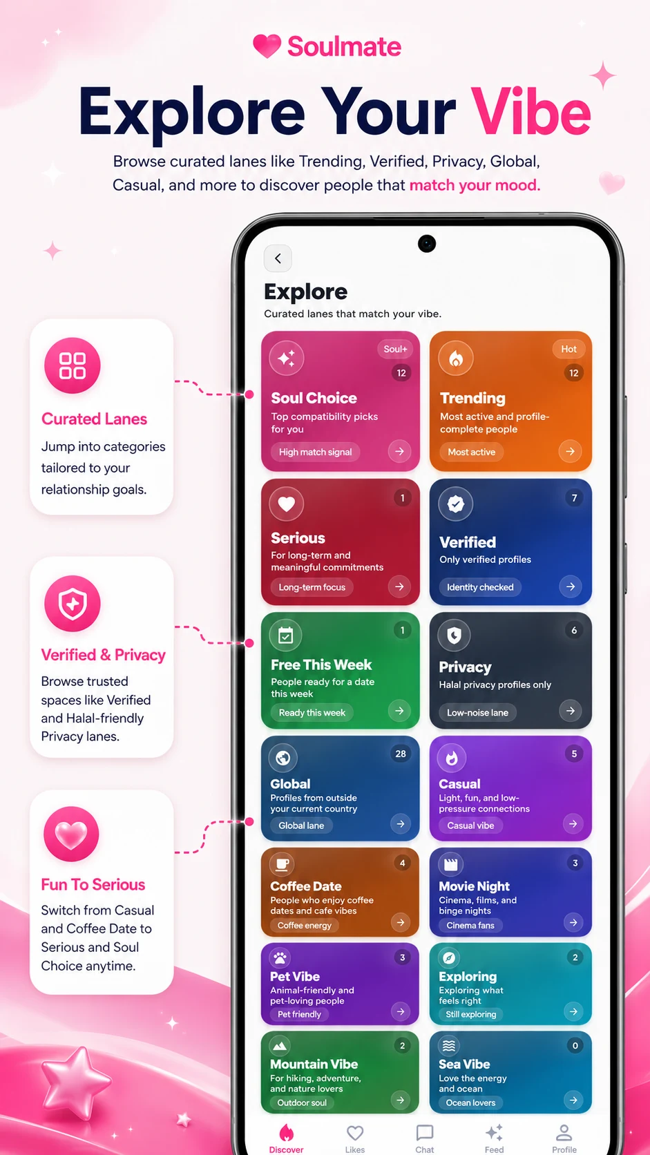 Soulmate – AI Dating App screenshot