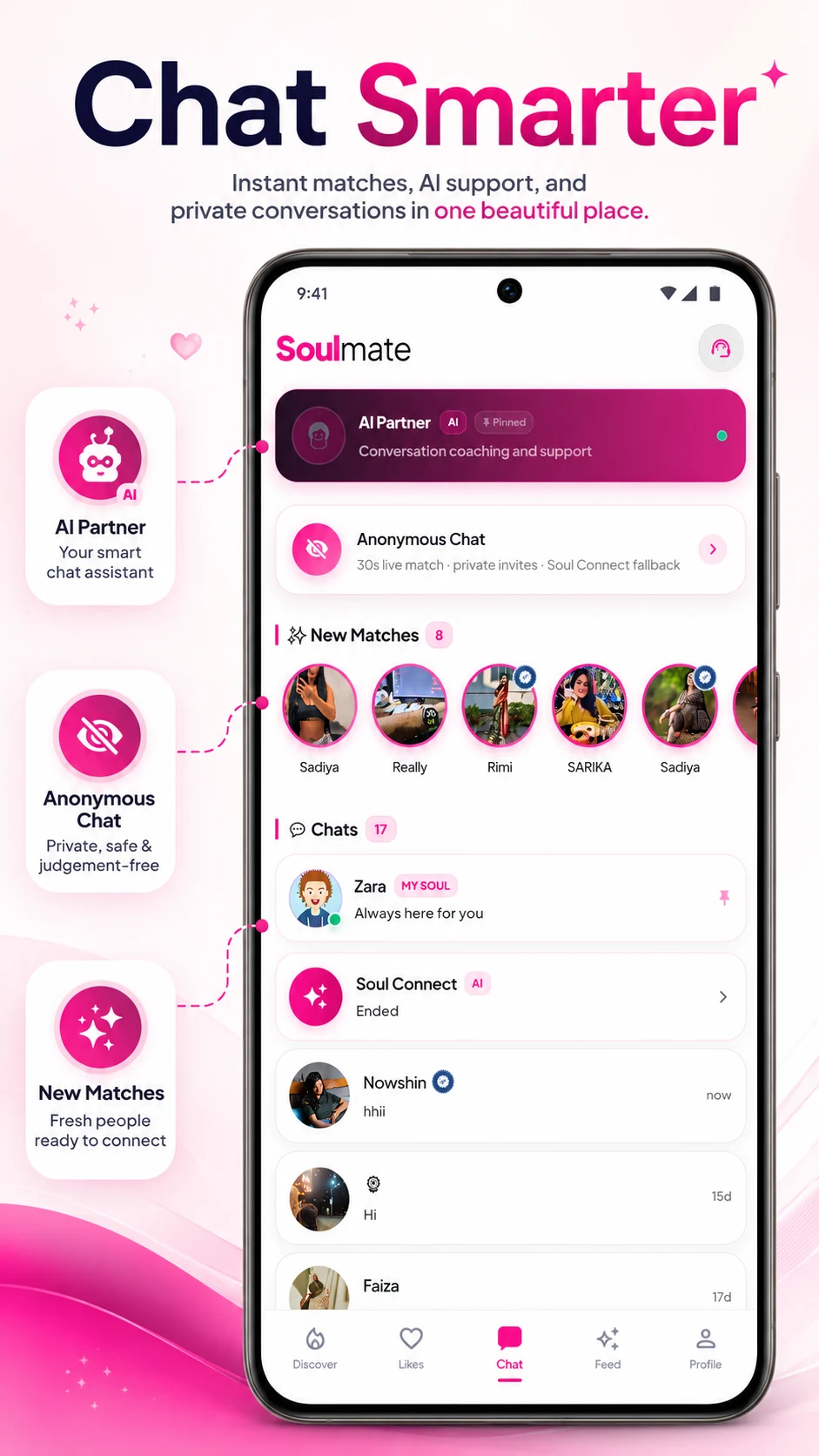 Soulmate – AI Dating App screenshot